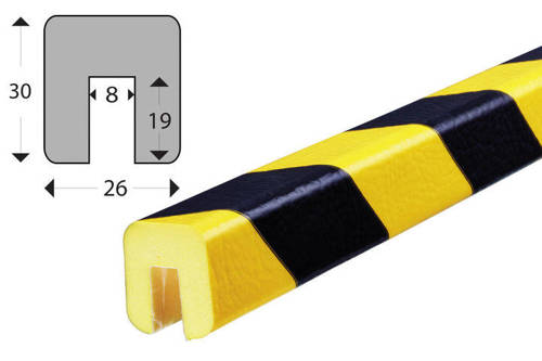 Elastyczny profil ostrzegawczo-ochronny KNUFFI typ G (1000 mm)